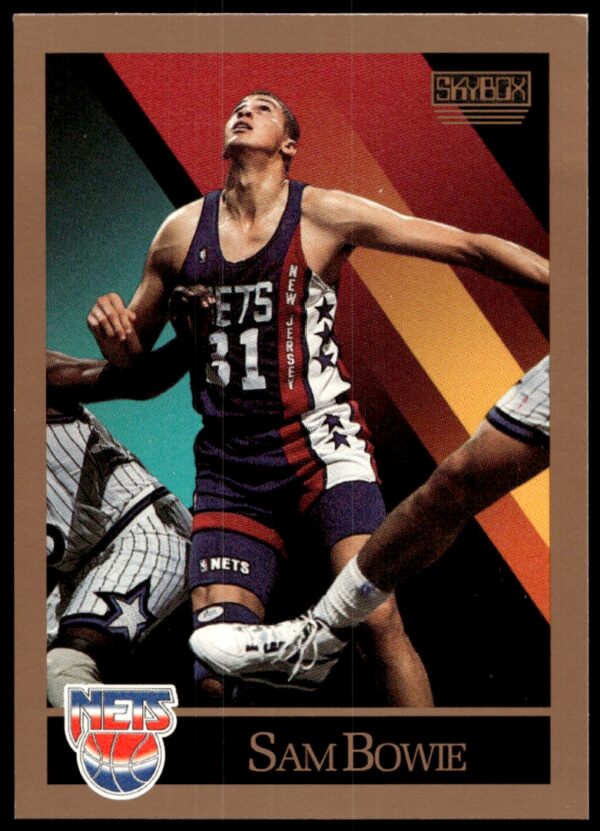 1990-91 SkyBox Sam Bowie #177 (Front)