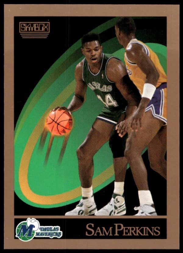 1990-91 SkyBox Sam Perkins #66 (Front)