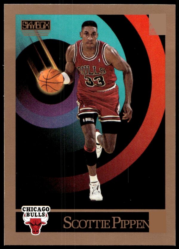 1990-91 SkyBox Scottie Pippen #46 (Front)