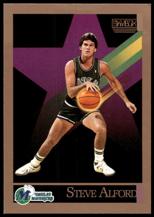 1990-91 SkyBox Steve Alford #59 (Front)