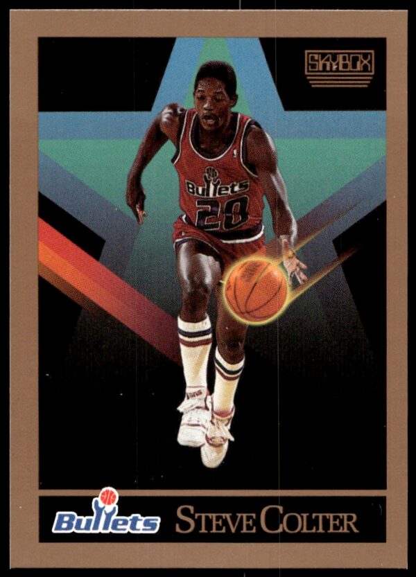 1990-91 SkyBox Steve Colter #286 (Front)