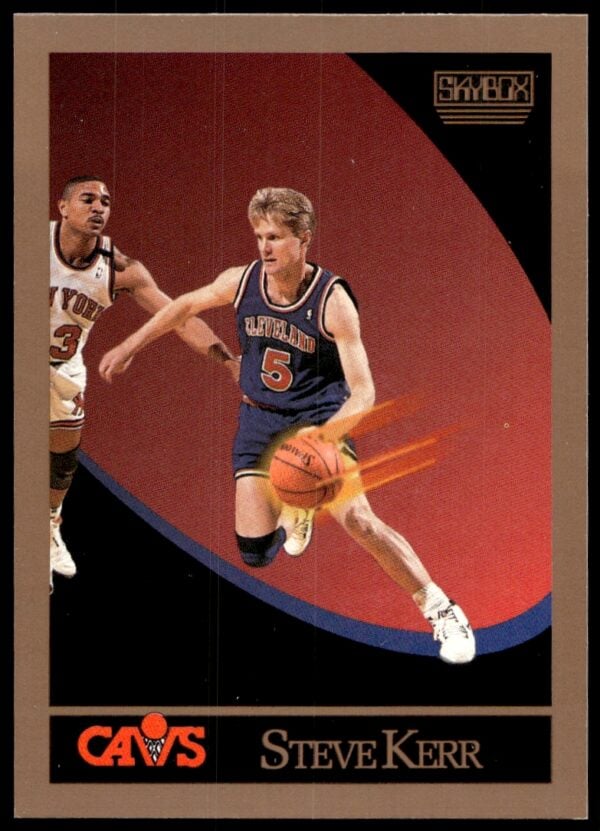 1990-91 SkyBox Steve Kerr #52 (Front)