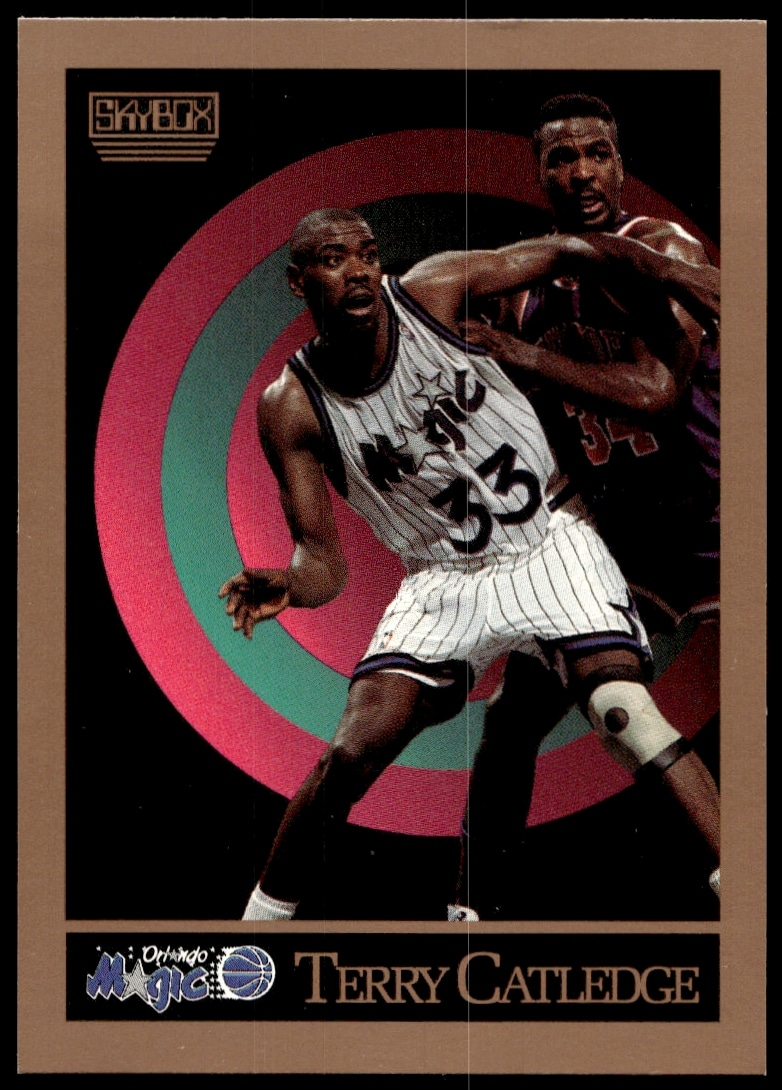 1990-91 SkyBox Terry Catledge #201 (Front)