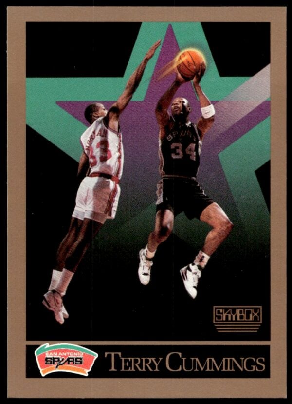 1990-91 SkyBox Terry Cummings #255 (Front)