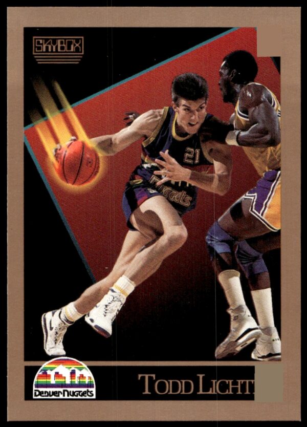 1990-91 SkyBox Todd Lichti #79 (Front)