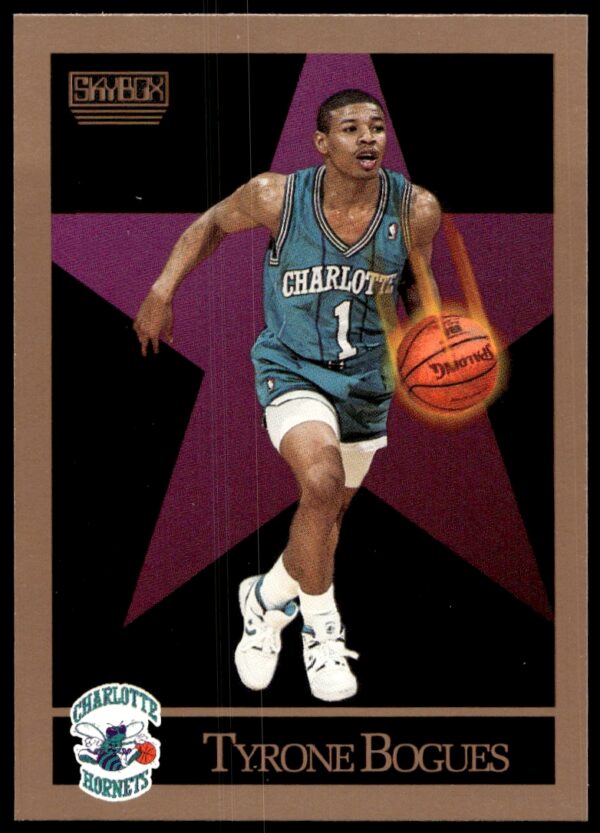 1990-91 SkyBox Tyrone Bogues #26 (Front)