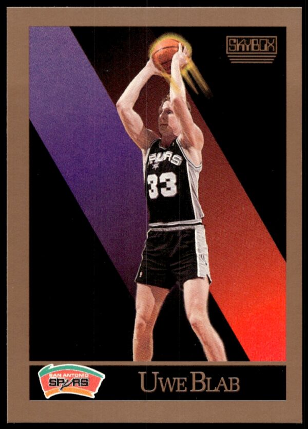 1990-91 SkyBox Uwe Blab #253 (Front)