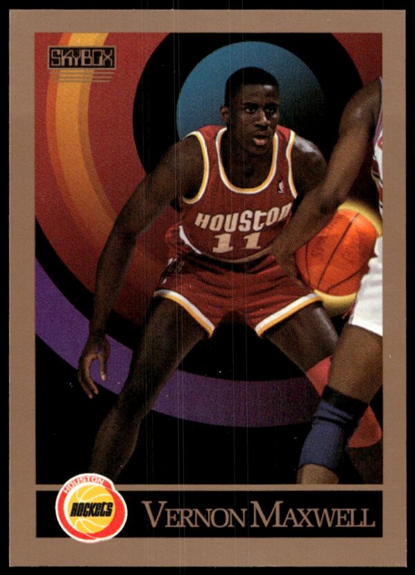 1990-91 SkyBox Vernon Maxwell #109 (Front)