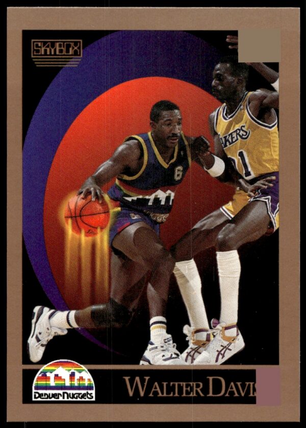 1990-91 SkyBox Walter Davis #73 (Front)