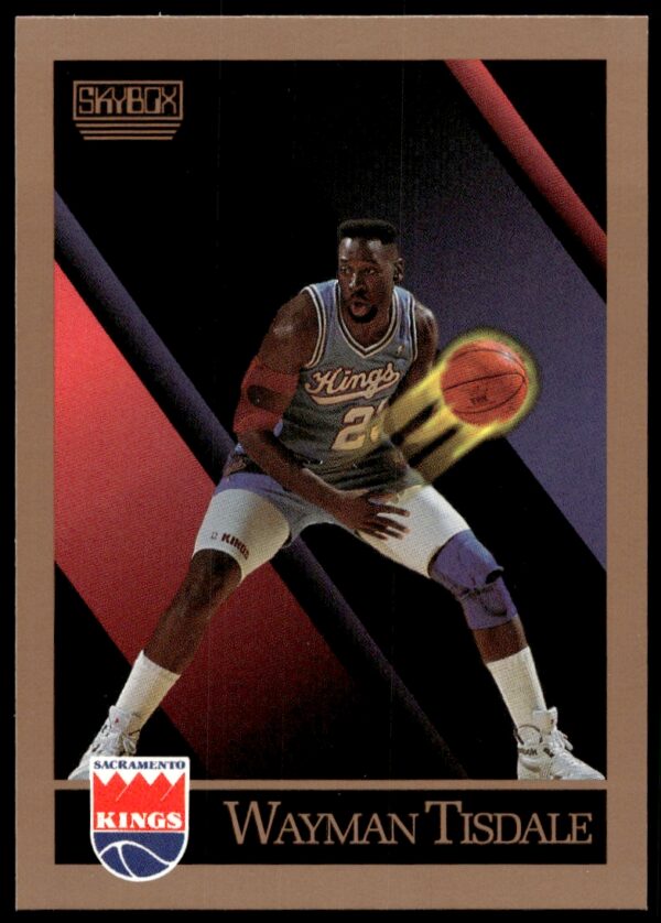 1990-91 SkyBox Wayman Tisdale #251 (Front)