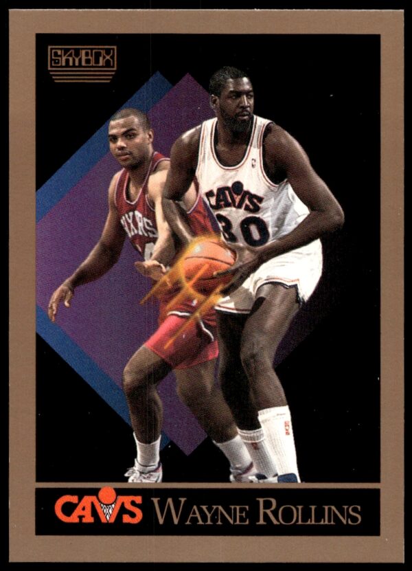 1990-91 SkyBox Wayne Rollins #57 (Front)