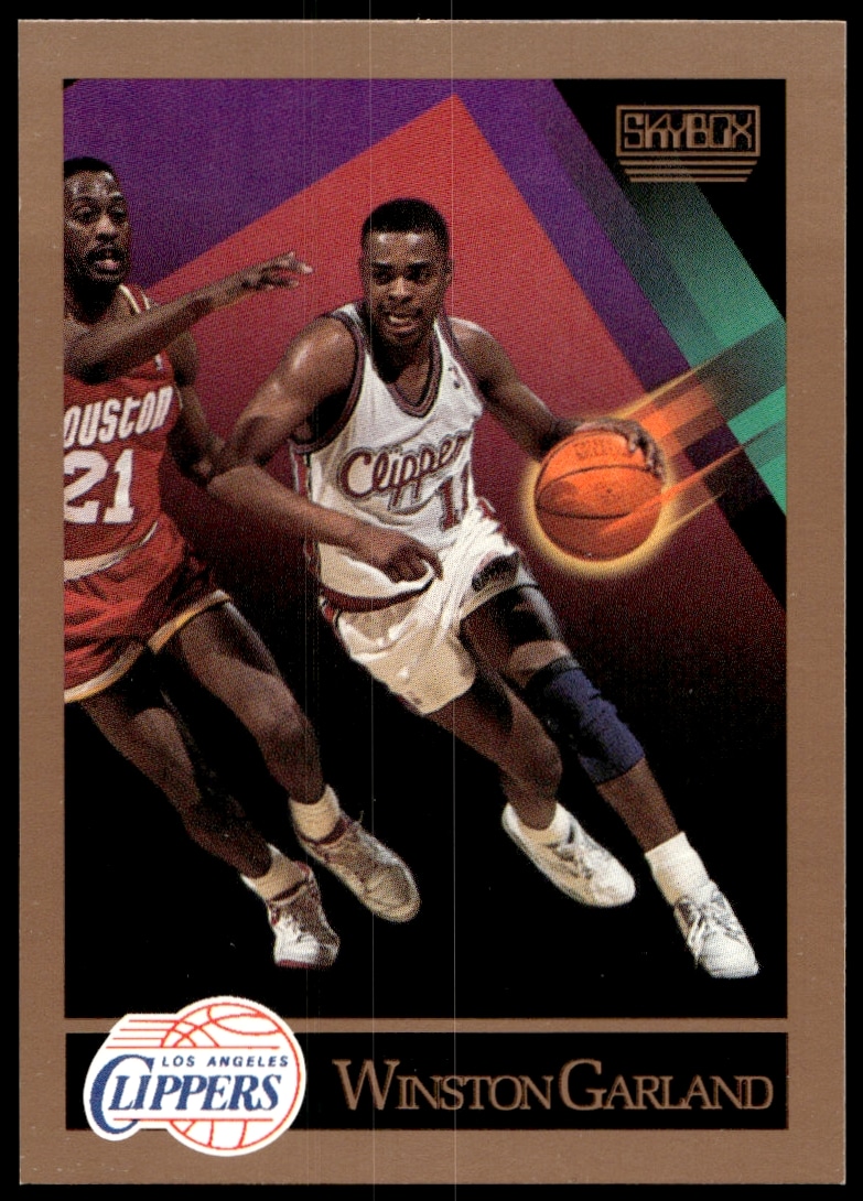 1990-91 SkyBox Winston Garland #125 (Front)