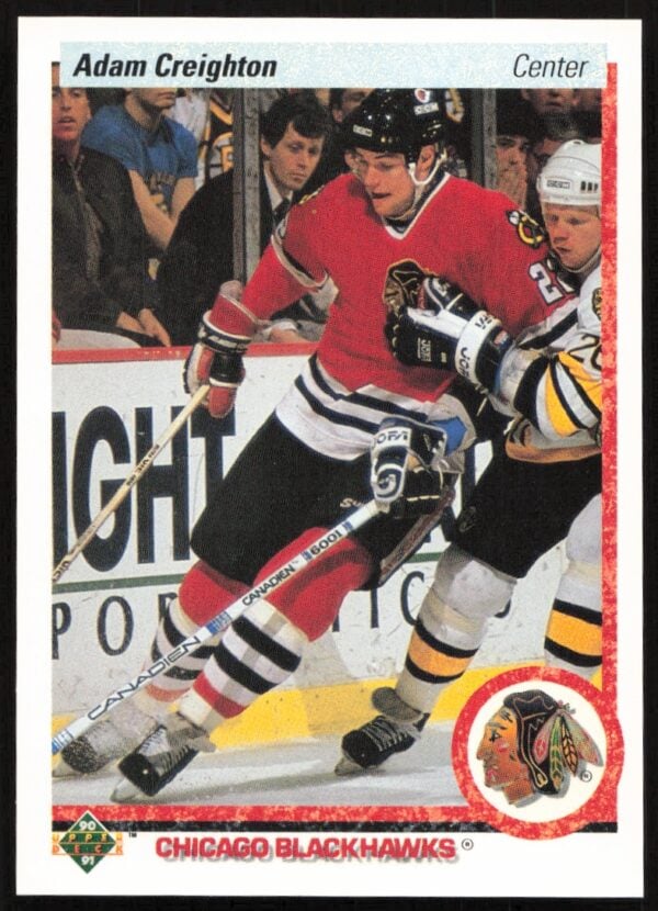 1990-91 Upper Deck Adam Creighton #4 (Front)