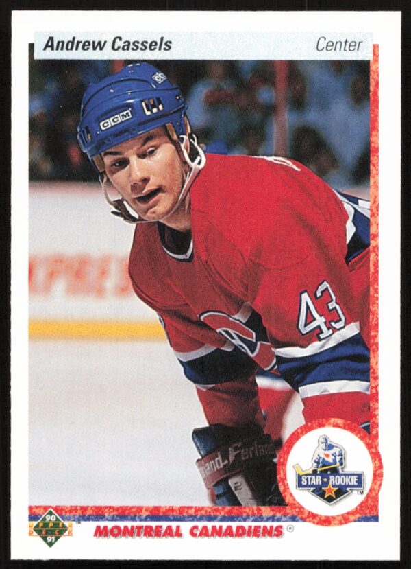 1990-91 Upper Deck Andrew Cassels #265 (Front)