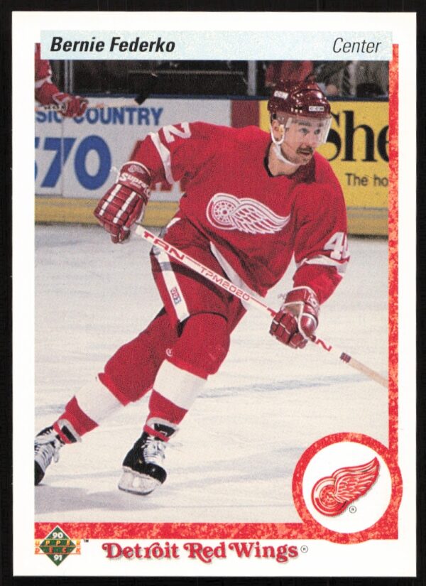 1990-91 Upper Deck Bernie Federko #58 (Front)