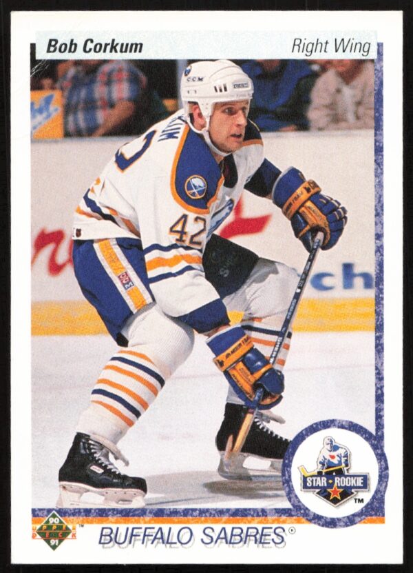 1990-91 Upper Deck Bob Corkum #35 (Front)