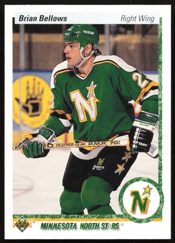 1990-91 Upper Deck Brian Bellows #126 (Front)