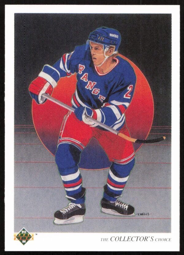 1990-91 Upper Deck Brian Leetch #315 (Front)