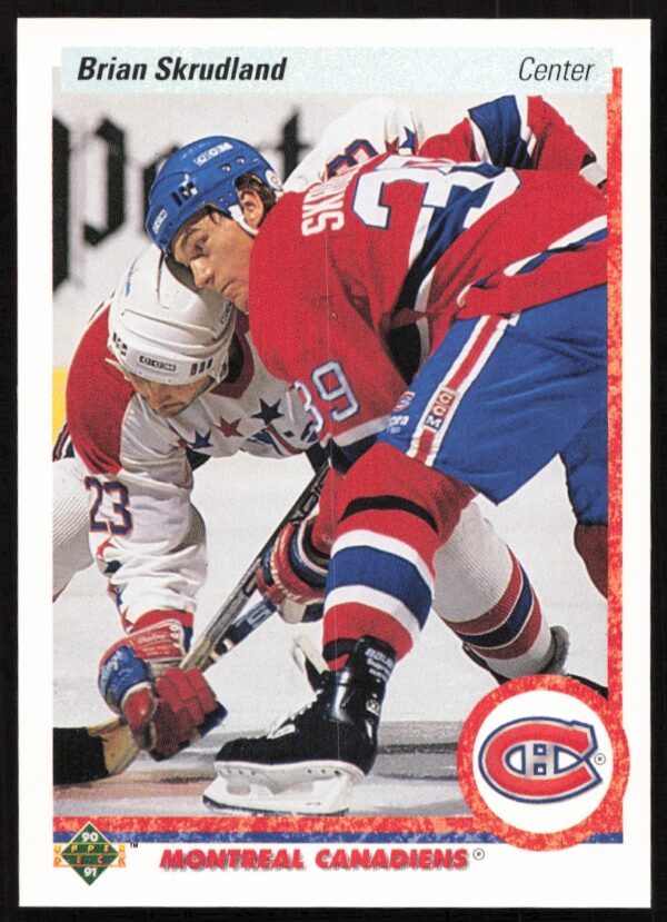 1990-91 Upper Deck Brian Skrudland #93 (Front)