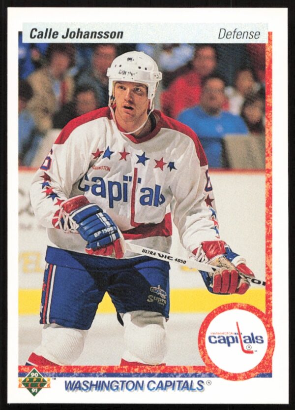 1990-91 Upper Deck Calle Johansson #149 (Front)