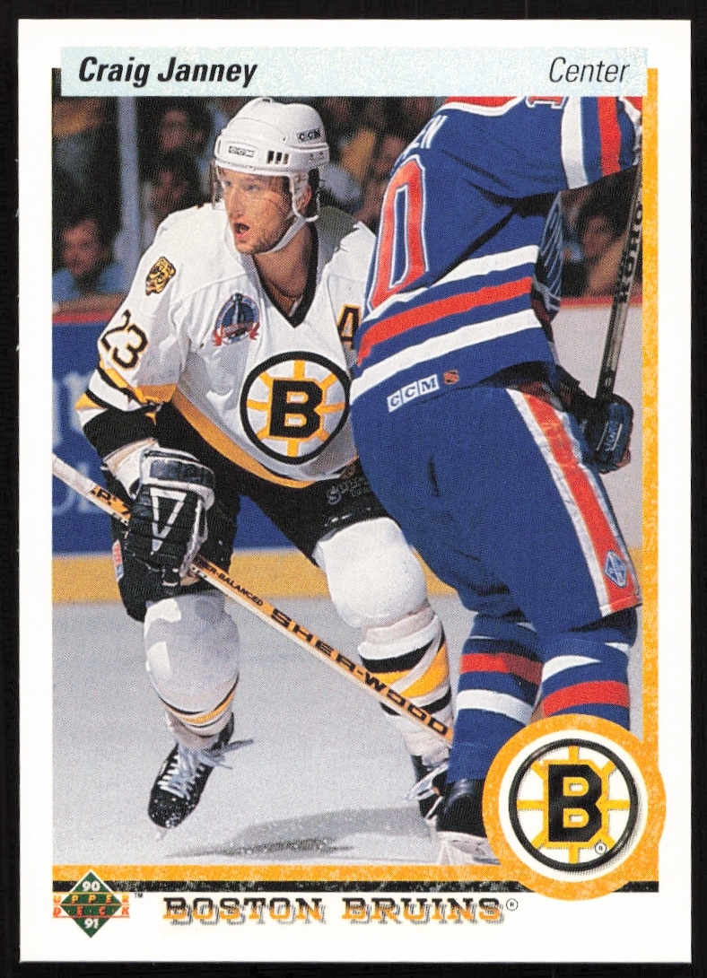 1990-91 Upper Deck Craig Janney #234 (Front)