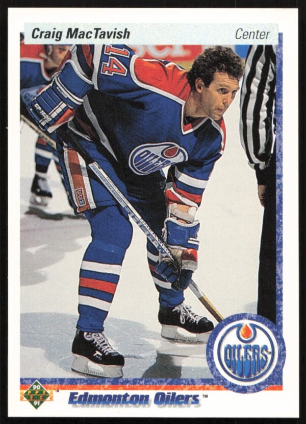 1990-91 Upper Deck Craig MacTavish #169 (Front)