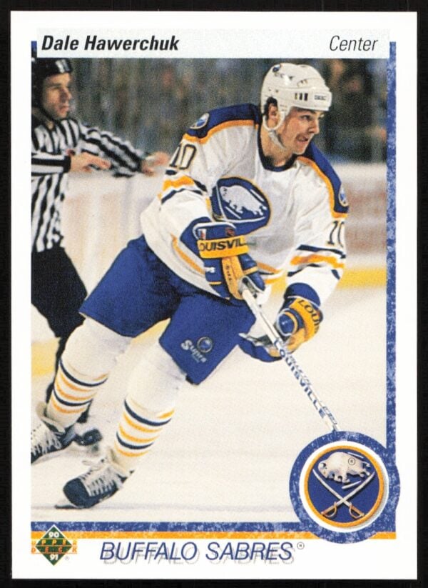 1990-91 Upper Deck Dale Hawerchuk #443 (Front)