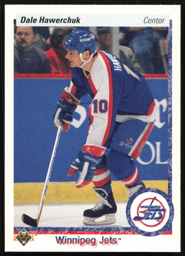 1990-91 Upper Deck Dale Hawerchuk #53 (Front)