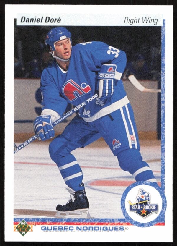 1990-91 Upper Deck Daniel Dore #255 (Front)