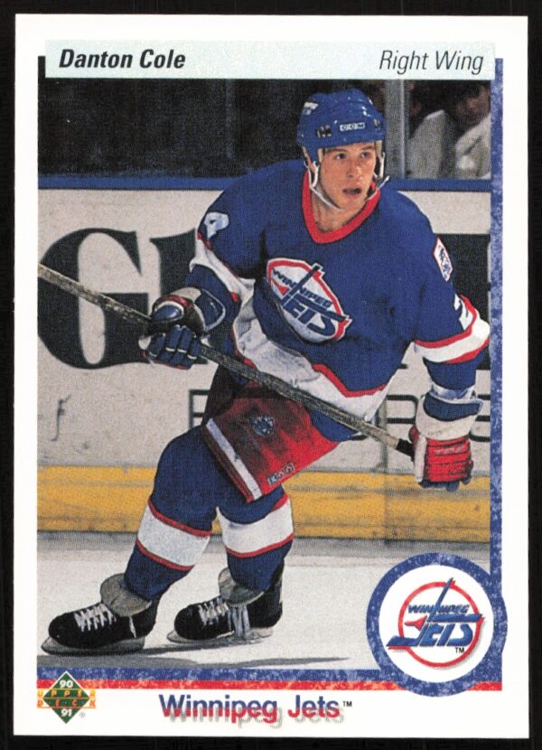 1990-91 Upper Deck Danton Cole #517 (Front)