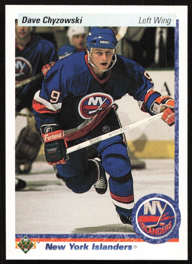 1990-91 Upper Deck Dave Chyzowski #228 (Front)