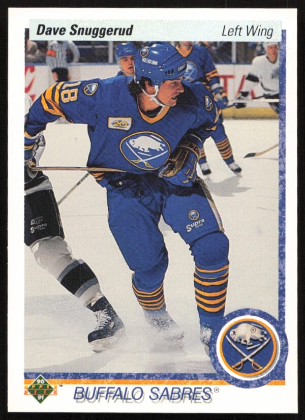 1990-91 Upper Deck Dave Snuggerud #189 (Front)