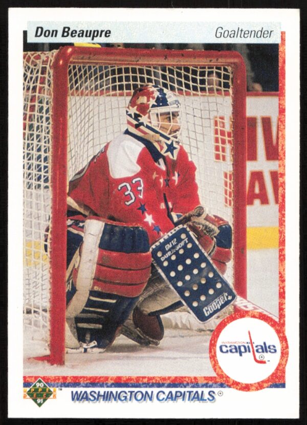 1990-91 Upper Deck Don Beaupre #217 (Front)