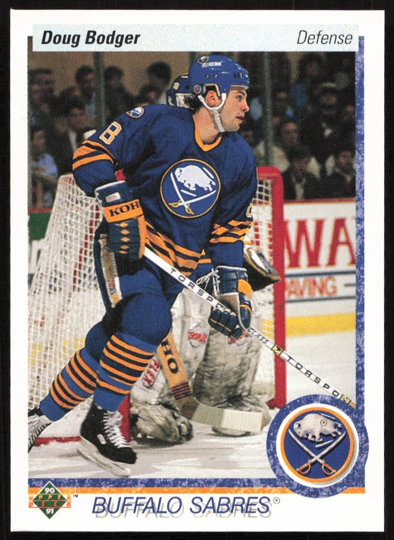 1990-91 Upper Deck Doug Bodger #50 (Front)