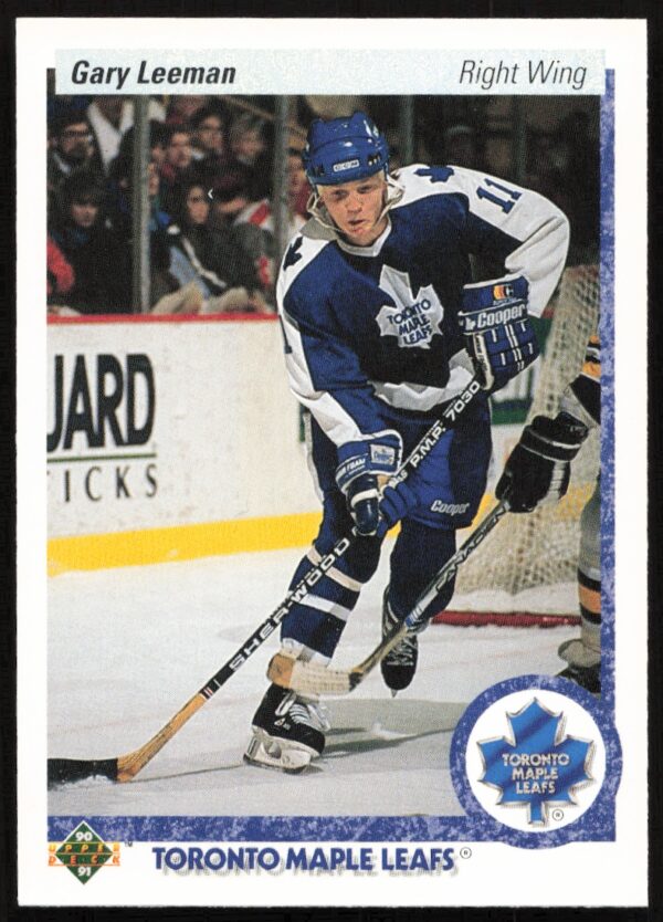 1990-91 Upper Deck Gary Leeman #243 (Front)