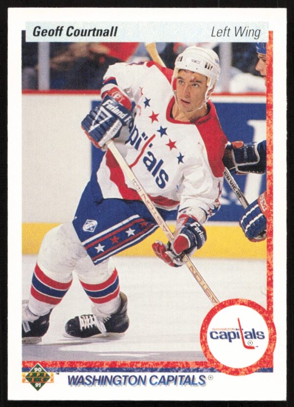 1990-91 Upper Deck Geoff Courtnall #238 (Front)