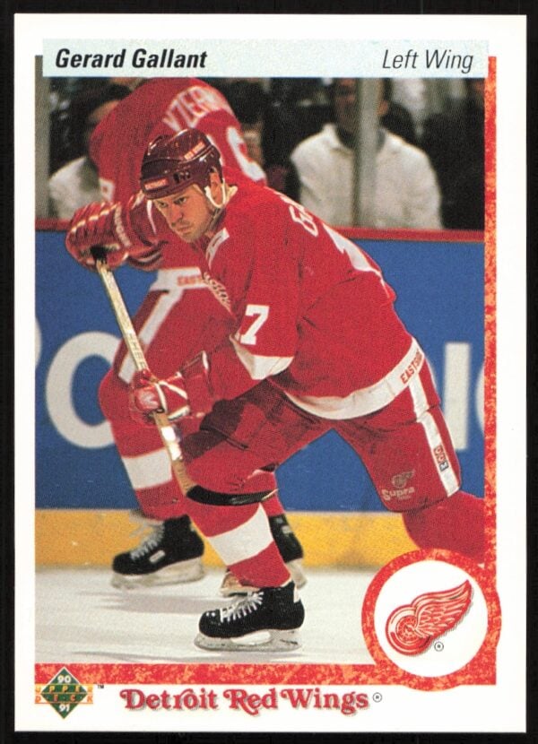 1990-91 Upper Deck Gerard Gallant #134 (Front)