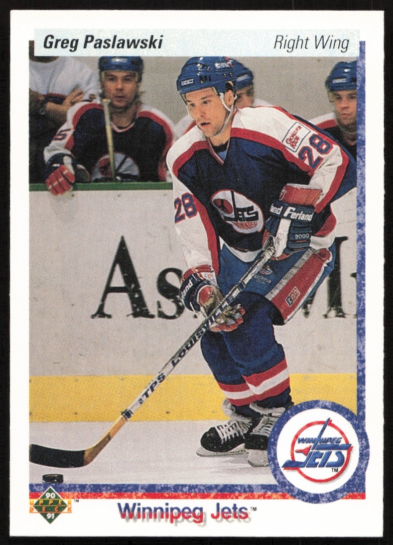 1990-91 Upper Deck Greg Paslawski #239 (Front)