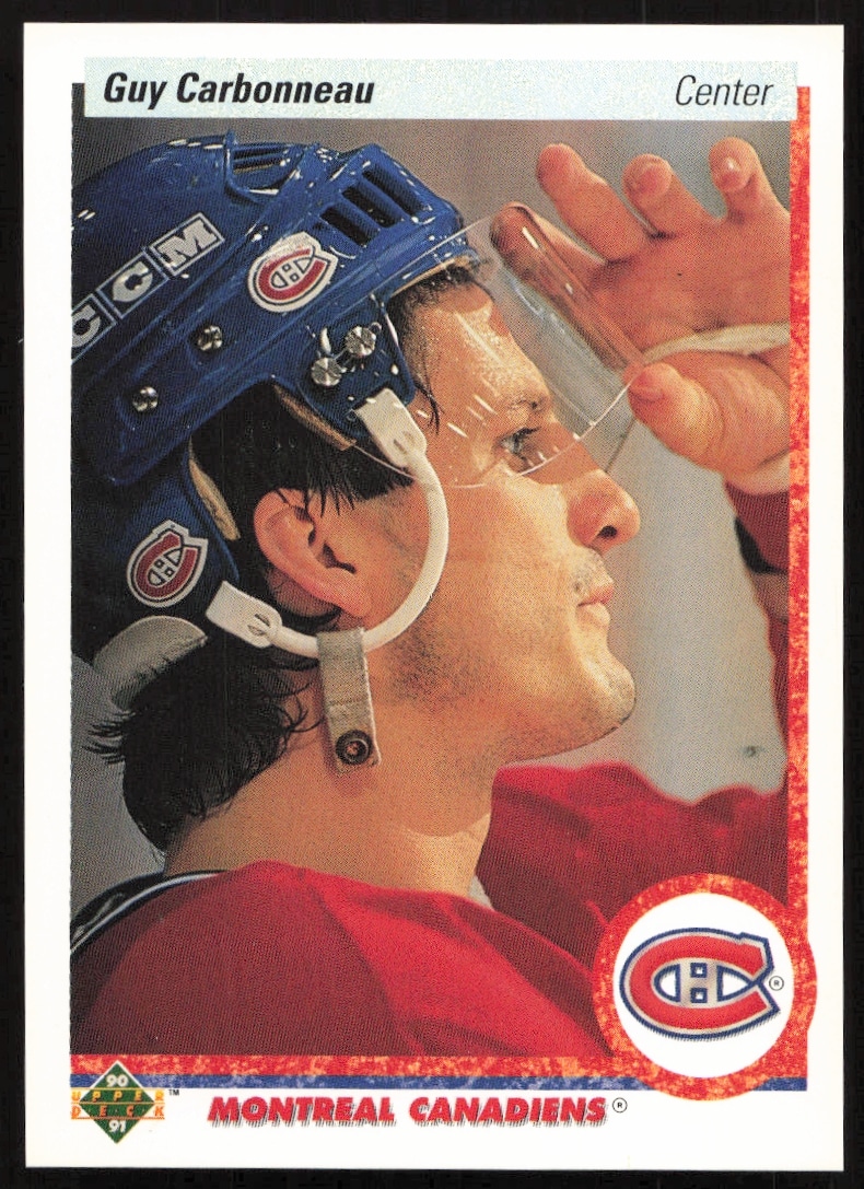 1990-91 Upper Deck Guy Carbonneau #188 (Front)