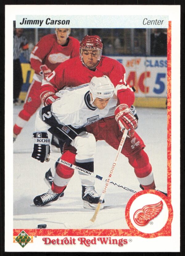 1990-91 Upper Deck Jimmy Carson #132 (Front)