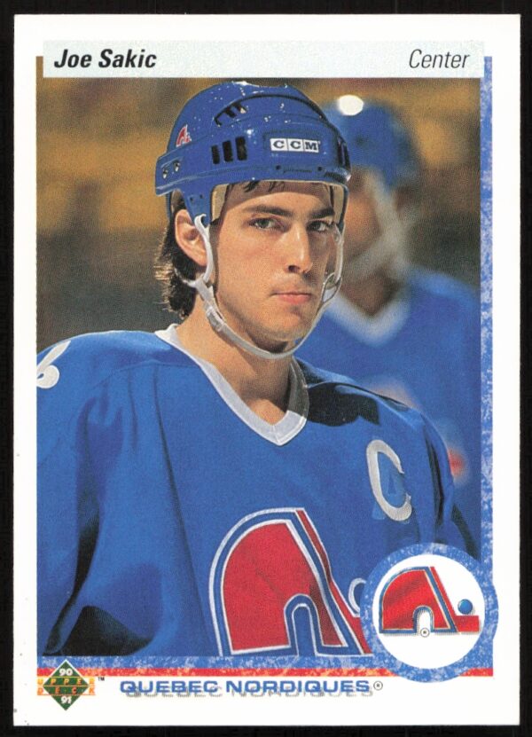 1990-91 Upper Deck Joe Sakic #164 (Front)