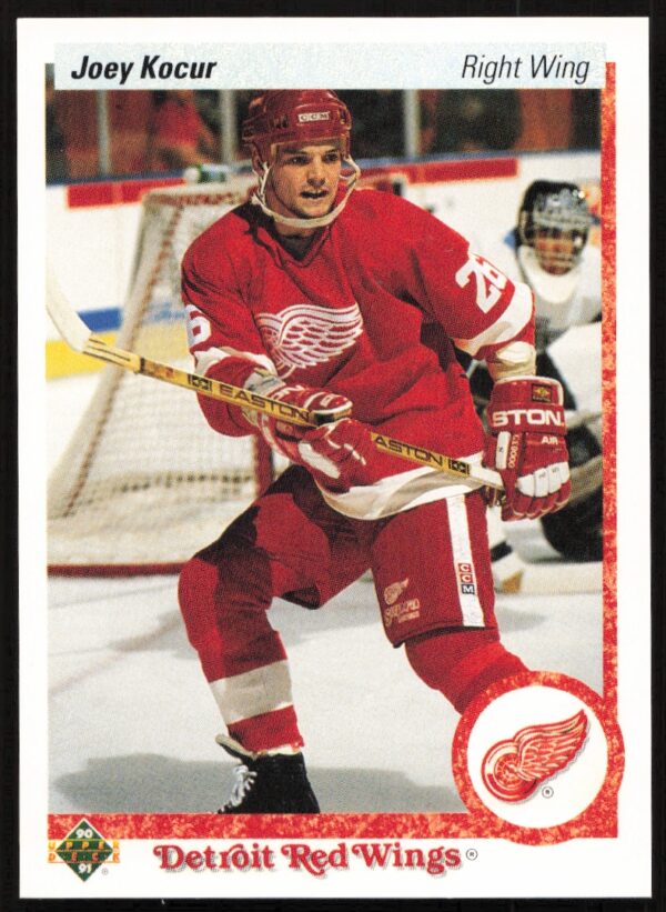 1990-91 Upper Deck Joey Kocur #411 (Front)