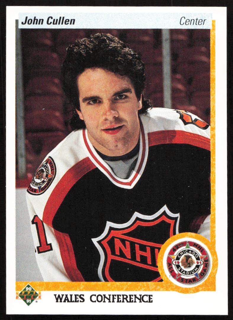 1990-91 Upper Deck John Cullen #492 (Front)