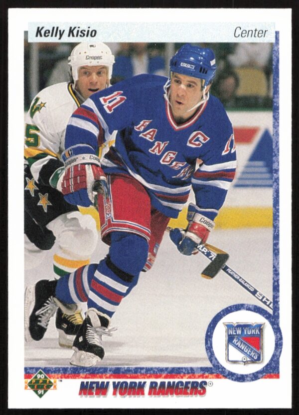 1990-91 Upper Deck Kelly Kisio #296 (Front)