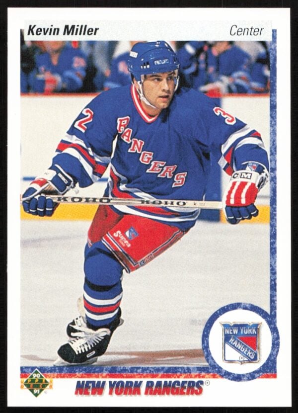 1990-91 Upper Deck Kevin Miller #444 (Front)