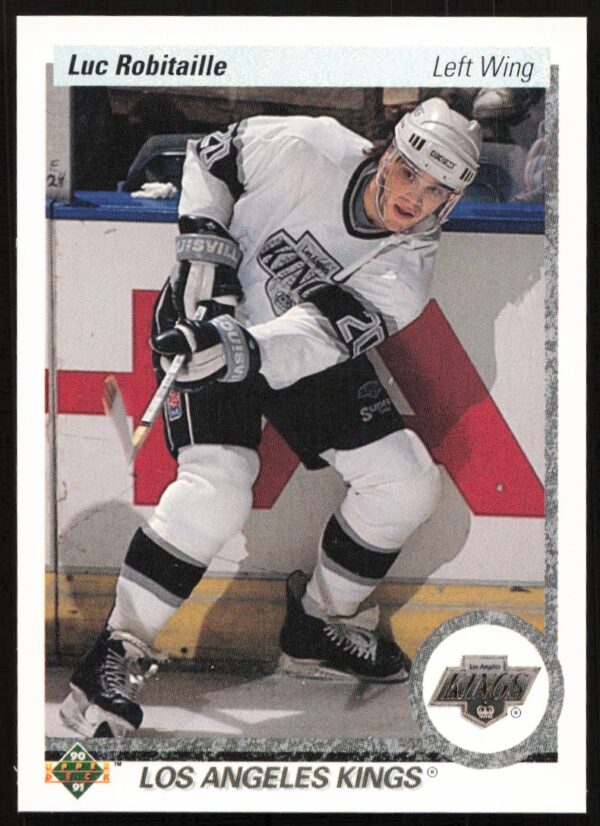 1990-91 Upper Deck Luc Robitaille #73 (Front)