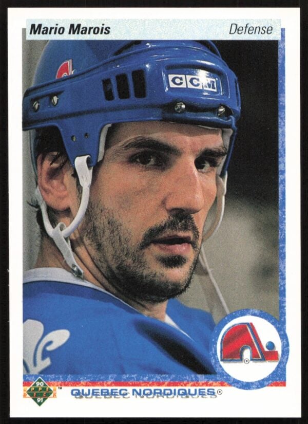 1990-91 Upper Deck Mario Marois #8 (Front)