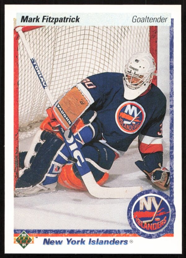 1990-91 Upper Deck Mark Fitzpatrick #37 (Front)