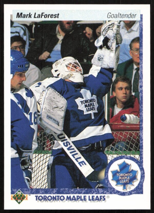 1990-91 Upper Deck Mark Laforest #81 (Front)