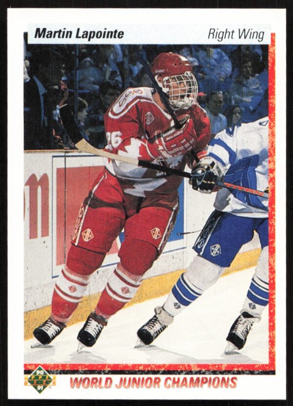 1990-91 Upper Deck Martin Lapointe #467 (Front)